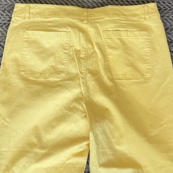 Loft high straight mustard jeans size 18 - Picture 5 of 9